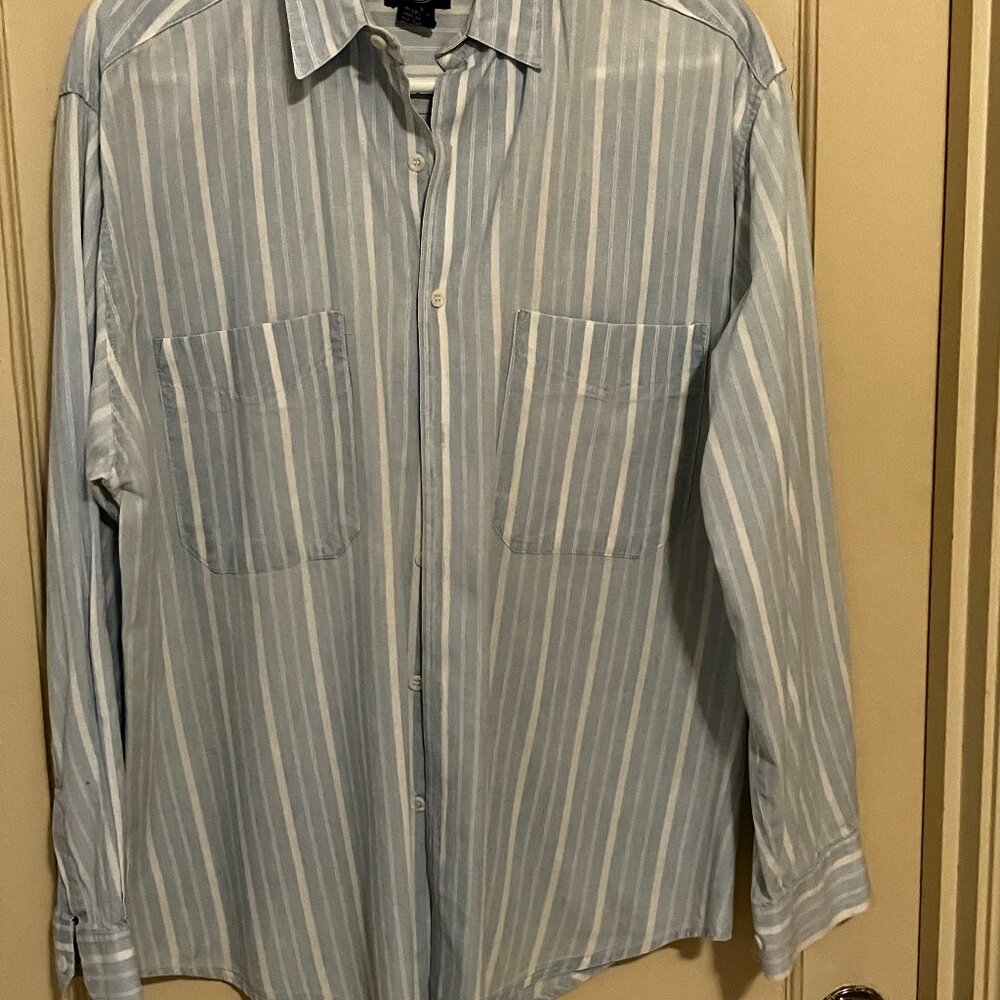 Men's Gap L/S striped shirt